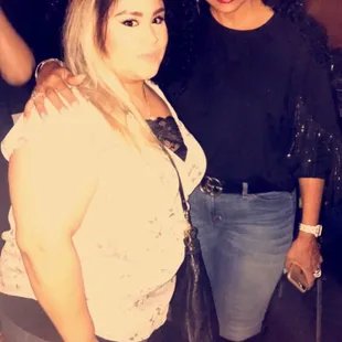 Trinere was a surprise guest, when I went to see Maryam.