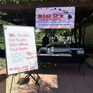 Catering at Polynesian Festival in Huntington Beach