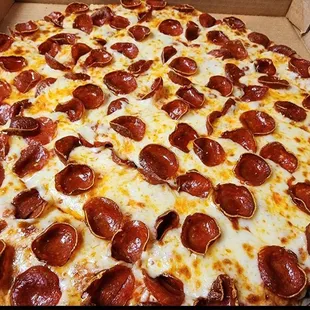 Pepperoni pizza