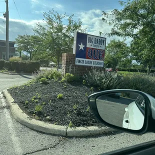 a sign for a political campaign