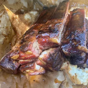 Half rack of ribs
