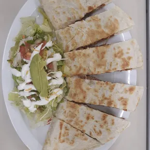 This our Chorizo Quesadilla new at Big Daddy