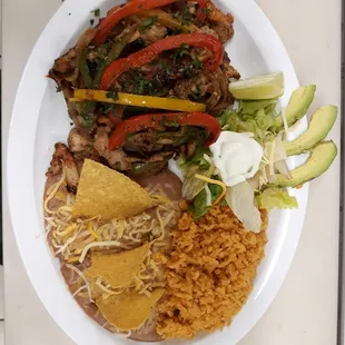 New at Big Daddy's Chicken Fajita with Tortillas