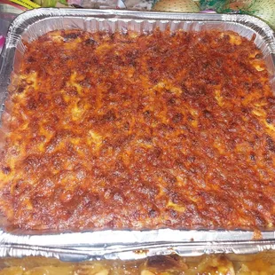 Homemade baked Mac n Cheese