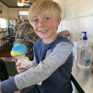 The Superman ice cream is always a must when leaving Big Daddy's.