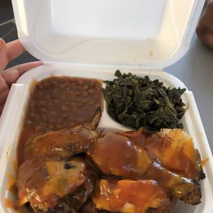 Bbq Chicken Plate ($9.29)