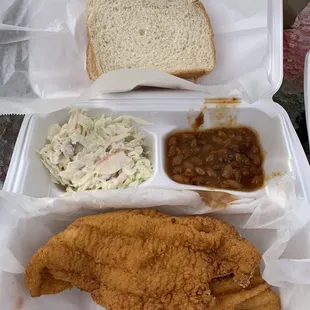 Fried Catfish Dinner