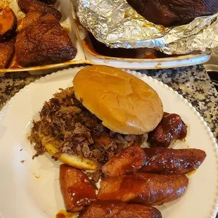 Sample of food once I opened it at home