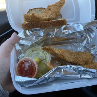 #6. 4 Piece Golden Fried Catfish