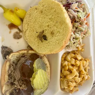 #3. Brisket Sandwich Shredded