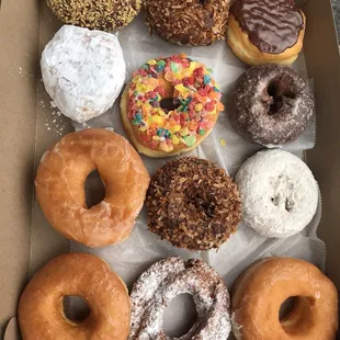 Dozen donuts