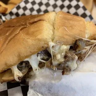 Philly Cheesesteak Sandwich