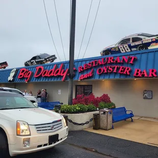 Big Daddy's entrance