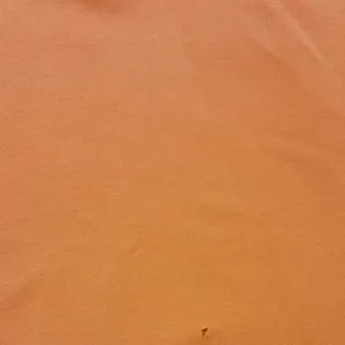 This is what happens when a nail head catches your shirt...