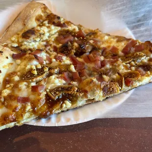 Fig and bacon dream slice