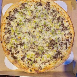 Scallion and Peppercorn Steak