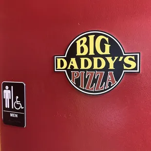 the logo on the door