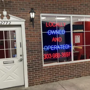 I love locally owned places