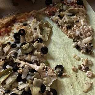 This is our uncooked pizza