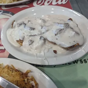 Biscuits and sausage gravy