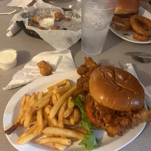 Chicken sandwich
