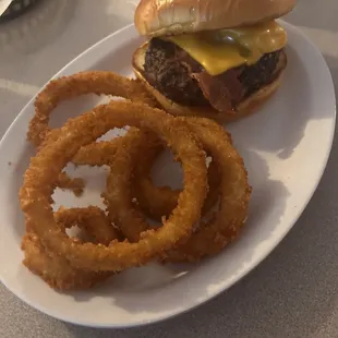 Bacon cheeseburger