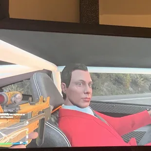 This is not from the bar this is my tv playing gta5 with my friend