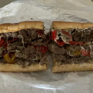 Big Man cheesesteak