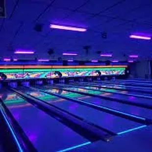 i had so much fun at the bowling alley.