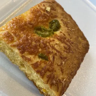 Jalapeño cheddar cornbread