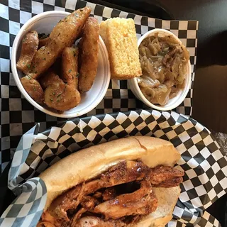 Pulled Chicken Sandwich