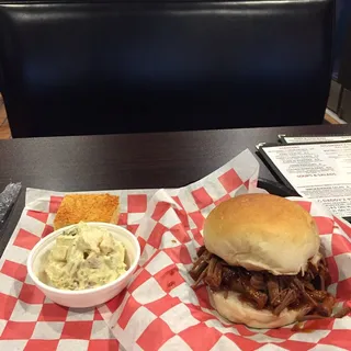 Pulled Brisket Sandwich