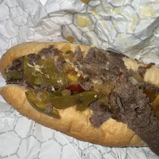 REGULAR BEEF (6") all 3 cheeses