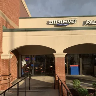 Harris Teeter on the left