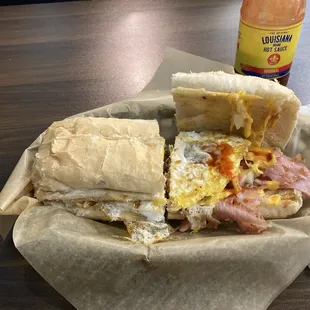 Big Dave 's Breakfast Sandwich