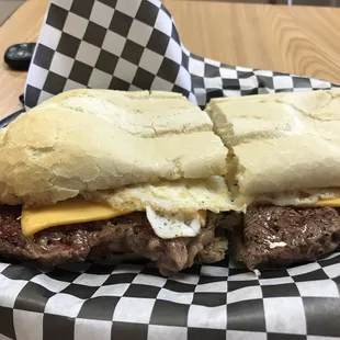 Steak and Egg Sandwich