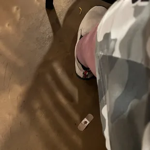 Nasty floors.