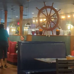 The inside decor