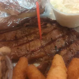 Steak dinner