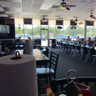 Inside not so busy