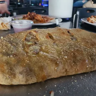 Cheesesteak calzone