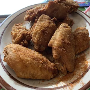 Spicy wings (dry rub)