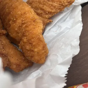 Hair in chicken