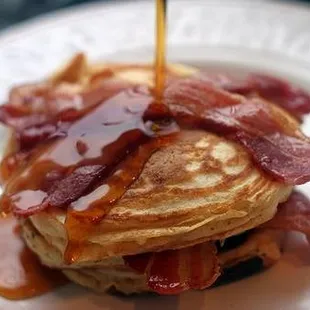 Maple &amp; Bacon Pancake Custard.