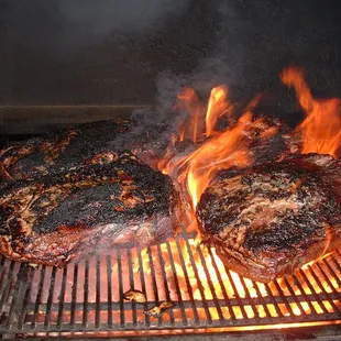 &quot;BIG DEV&apos;S FLAME BROILED BEEF.&quot;