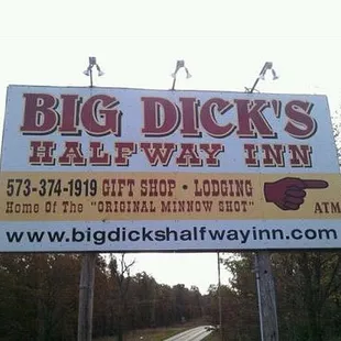 a sign for the entrance