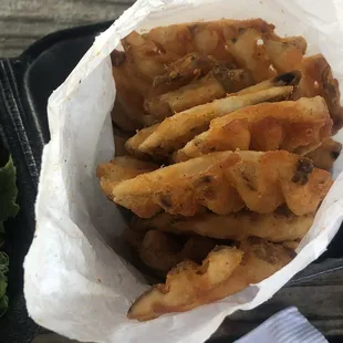 Seasoned Waffle Fries