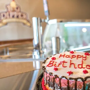 Looking for an ice cream cake to celebrate that special event? Look no further! Big Dipper Creamery can create a custom ice c...