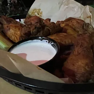 Twice Baked Cajun Wings (Delivery)