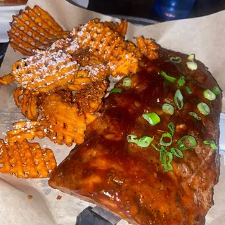 Baby Back Ribs Basket (Delivery)